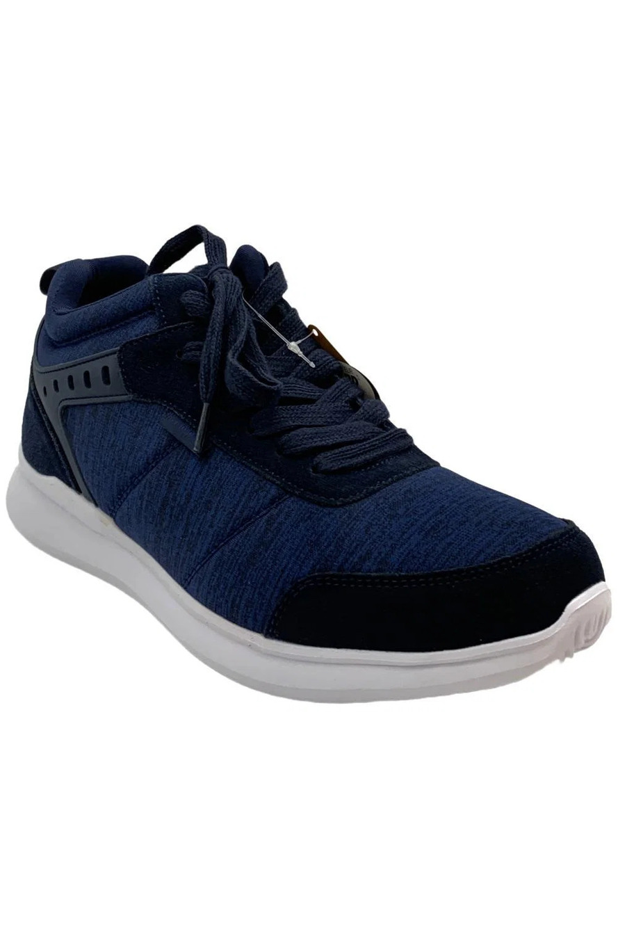 Propet Men's Viator Hi Sneakers Navy - Wide